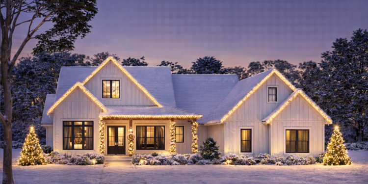 Modern Farmhouse Plan – Elegant 4-Bedroom, 2.5-Bathroom One-Story Home with Porch Living (~2,364 Sq Ft)