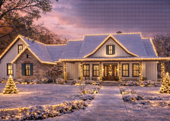 Modern Farmhouse Plan – Inviting 3-Bedroom, 2.5-Bathroom One-Story Home with Bonus Space & 2-3 Car Garage (~2,093 Sq Ft)