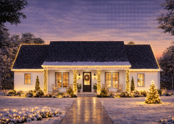 Modern Farmhouse Plan – Inviting 3-Bedroom, 2.5-Bathroom Single-Story Home with Porch & Balanced Layout (~1,650 Sq Ft)