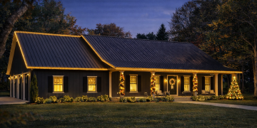 Barn-Style House Plan – Warm 4-Bedroom, 3-Bathroom Retreat with Covered Porches & Open Layout (~2,519 Sq Ft)