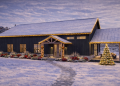 Modern Farmhouse Plan – Bright 2-3 Bedroom, 2-Bathroom Home with Porch & Smart Layout (~1,461 Sq Ft)