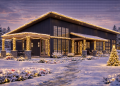 Barndominium Plan – Spacious 2-Bedroom, 2-Bathroom Home with Massive 3-Car Garage (~1,575 Sq Ft)
