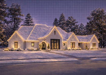 European House Plan – Grand 4-Bedroom, 4.5-Bathroom One-Story Home with Bonus Room & Porte Cochere (~3,340 Sq Ft)