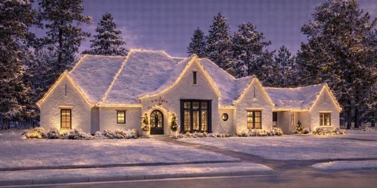 European House Plan – Grand 4-Bedroom, 4.5-Bathroom One-Story Home with Bonus Room & Porte Cochere (~3,340 Sq Ft)