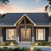 Modern Farmhouse Plan – Comfortable 3-Bedroom, 2.5-Bathroom Home with Great Flow (~1,633 Sq Ft)