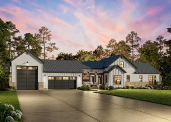 Barndominium Plan – ~1,499 Sq Ft of Modern Open Living with 2 Bedrooms and 2 Full BathroomsThis charming barndominium-style home delivers about 1,499 sq ft