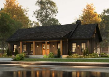 Modern Farmhouse Plan – ~1,624 Sq Ft of Warm Open Living with 3 Bedrooms and 2 Full Bathrooms