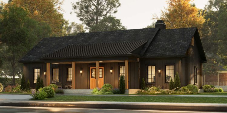 Modern Farmhouse Plan – ~1,624 Sq Ft of Warm Open Living with 3 Bedrooms and 2 Full Bathrooms