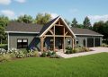Modern Farmhouse Plan – ~2,476 Sq Ft of Open, Warm Living with 3–4 Bedrooms and 3.5 Bathrooms