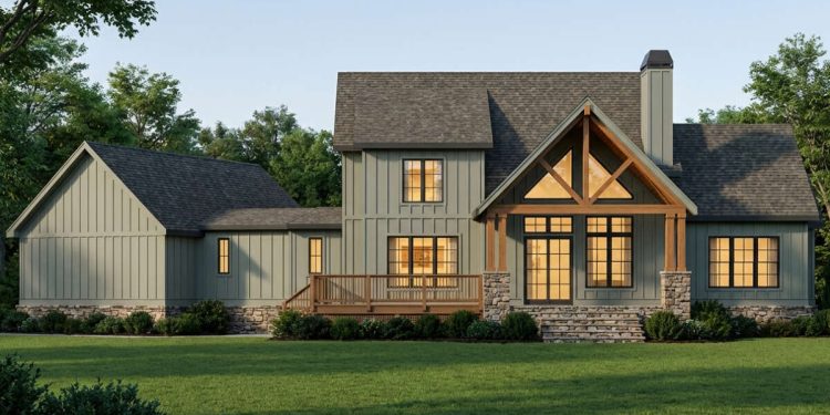 Craftsman Plan – ~3,070 Sq Ft of Warm, Character-Filled Living with 4 Bedrooms and 4.5 Bathrooms