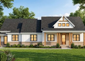 Modern Farmhouse Plan – ~2,480 Sq Ft of Warm, Spacious Living with 3–4 Bedrooms and 3 Full Bathrooms