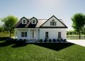Modern Farmhouse Plan – ~1,881 Sq Ft of Warm, Open Living with 3 Bedrooms and 2 Full Baths + 1 Half Bath