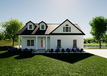 Modern Farmhouse Plan – ~1,881 Sq Ft of Warm, Open Living with 3 Bedrooms and 2 Full Baths + 1 Half Bath
