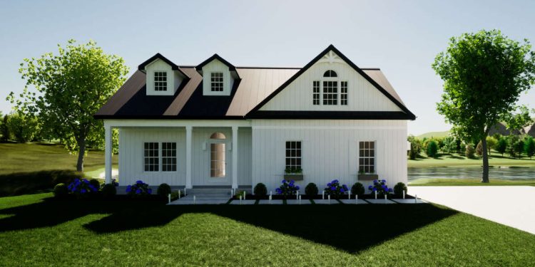 Modern Farmhouse Plan – ~1,881 Sq Ft of Warm, Open Living with 3 Bedrooms and 2 Full Baths + 1 Half Bath
