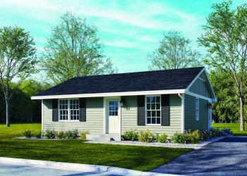 Ranch Plan – ~800 Sq Ft of Easy Single-Story Comfort with 2 Bedrooms and 1 Full Bathroom