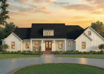 Modern Farmhouse Plan – ~1,954 Sq Ft of Bright Open Living with 3 Bedrooms, 2.5 Baths & Everyday Comfort