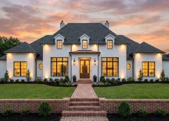 French Country Plan – Spacious 4-Bedroom, 3-Bathroom Home with Classic Charm (~3,170 Sq Ft)