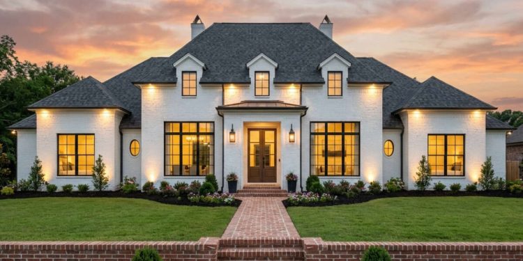 French Country Plan – Spacious 4-Bedroom, 3-Bathroom Home with Classic Charm (~3,170 Sq Ft)