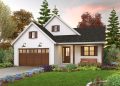 Modern Farmhouse Plan – Charming 3-Bedroom, 2-Bathroom Home with Efficient Layout (~1,196 Sq Ft)