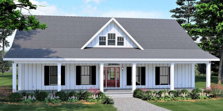 Modern Farmhouse Plan – ~2,352 Sq Ft of Open, Comfortable Living with 4 Bedrooms and 3 Full Bathrooms