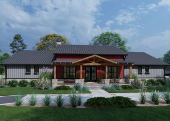 Barn-Style Barndominium with Open Living & 3 Bedrooms – Spacious 1-Story Design (~2,486 Sq Ft)