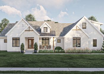 Modern Farmhouse Plan – ~2,569 Sq Ft of Bright, Open Living with 4 Bedrooms and 2.5 Bathrooms