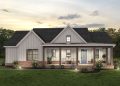 Modern Farmhouse Plan – ~1,499 Sq Ft of Warm, Practical Living with 3 Bedrooms and 2 Full Bathrooms