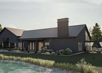 Barndominium Plan – Spacious 3-Bedroom, 2.5-Bathroom Design with Room to Entertain (~2,731 Sq Ft)