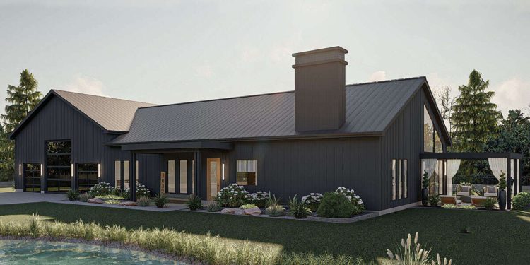 Barndominium Plan – Spacious 3-Bedroom, 2.5-Bathroom Design with Room to Entertain (~2,731 Sq Ft)