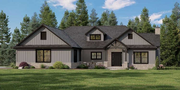 Craftsman Home Plan – Flexible 2-4 Bedroom, 2-Bathroom Layout with Inviting Character (~1,881 Sq Ft)