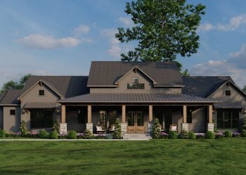 Modern Farmhouse Plan – ~2,481 Sq Ft of Warm, Open Living with 3 Bedrooms and 3 Full Baths + 1 Half Bath