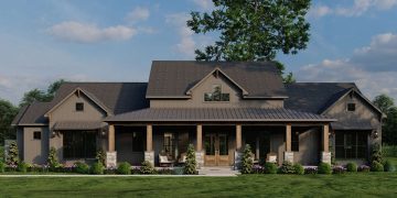 Modern Farmhouse Plan – ~2,481 Sq Ft of Warm, Open Living with 3 Bedrooms and 3 Full Baths + 1 Half Bath