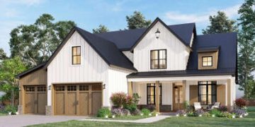 Modern Farmhouse Plan with Split Levels & Spacious Living – A Comfortable, Functional Home (~2,017 Sq Ft)