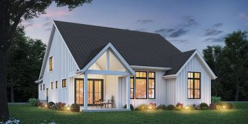 Modern Farmhouse Plan with Bonus Room & Vaulted Living – Stylish, Comfortable & Spacious (~1,690 Sq Ft)
