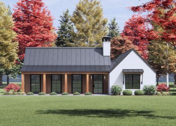 Craftsman Plan 7983-00120 – Classic One-Story Craftsman Charm with Smart Layout (~1,500 Sq Ft)