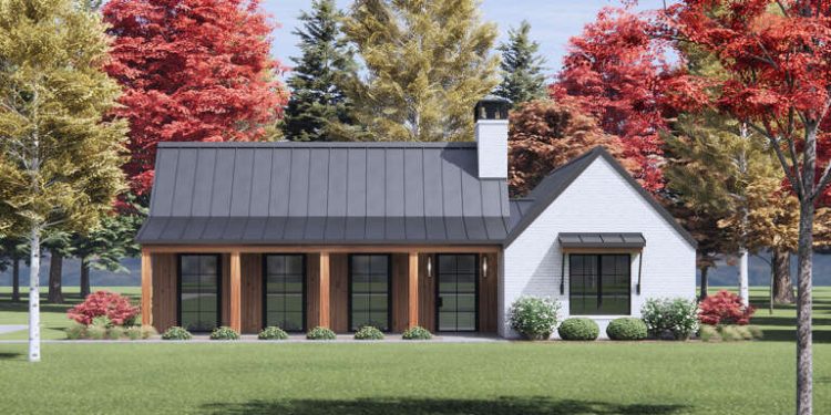 Craftsman Plan 7983-00120 – Classic One-Story Craftsman Charm with Smart Layout (~1,500 Sq Ft)