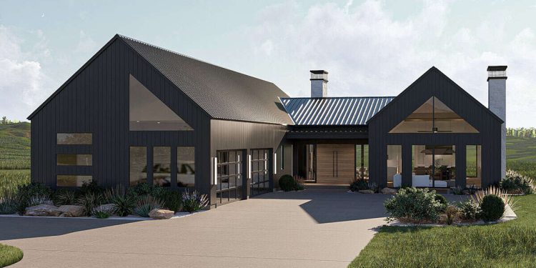 Modern Transitional Plan – Beautiful 3-Bedroom, 2.5-Bathroom Home with Bright, Open Spaces (~2,681 Sq Ft)