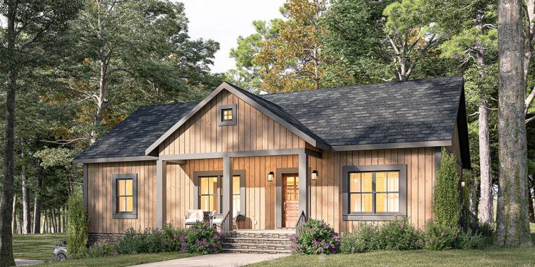 Modern Farmhouse Plan – ~1,402 Sq Ft of Warm, Comfortable Living with 3 Bedrooms and 2 Full Bathrooms