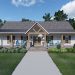 Modern Farmhouse Plan – ~1,828 Sq Ft of Comfortable Open Living with 3 Bedrooms and 2 Full Bathrooms