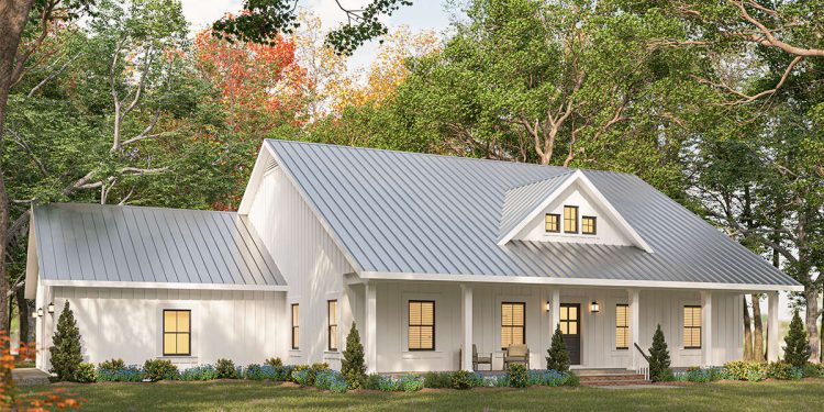 Modern Farmhouse Plan – ~2,000 Sq Ft with 3 Bedrooms & 2 Bathrooms – Spacious, Open & Comfortably Classic