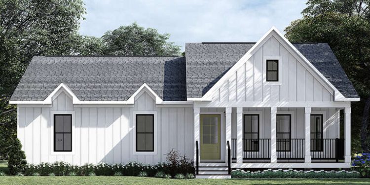 Modern Farmhouse Plan – ~1,316 Sq Ft of Bright, Comfortable Living with 3 Bedrooms and 2 Full Bathrooms