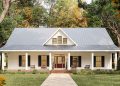 Modern Farmhouse Plan with Split Bedrooms & Front Porch – Bright, Efficient Single-Level Design (~1,648 Sq Ft)