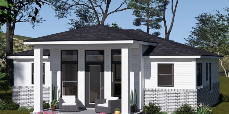 Contemporary Plan – ~820 Sq Ft of Smart Modern Living with 2 Bedrooms and 2 Full Bathrooms