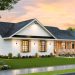 Modern Farmhouse Plan with Vaulted Living & Covered Porch – Comfortable, Stylish 3-Bedroom Ranch (~1,469 Sq Ft)