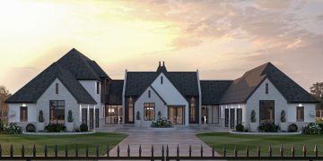 Modern Transitional Plan – Elegant 5-Bedroom, 3.5-Bathroom Home with Thoughtful Space & Flow (~5,116 Sq Ft)