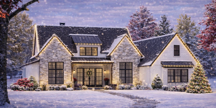 Modern Transitional Plan – Stylish 4-Bedroom, 3.5-Bathroom Home with Porch, Garage & Versatile Living (~2,877 Sq Ft)