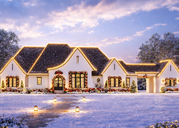 Modern French Country House with Porte Cochere – ~3,340 Sq Ft of Refined, Comfortable & Functional Design