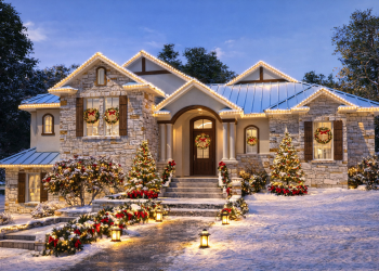 Three-Bed House Plan with Split Bedrooms & Covered Outdoor Living – ~3,285 Sq Ft of Spacious, Connected Living