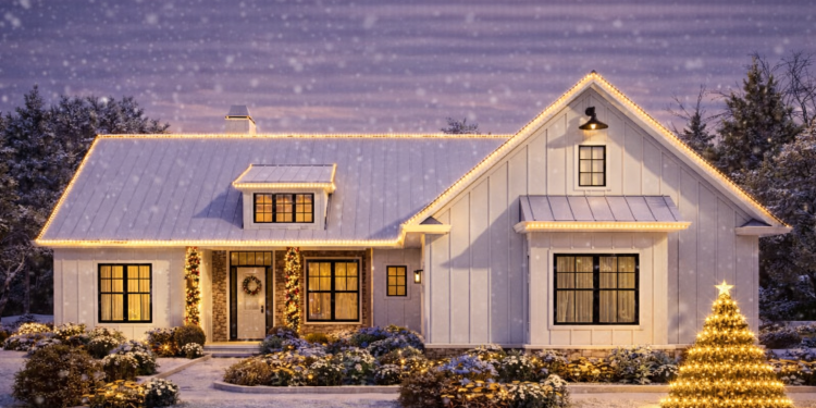 3-Bedroom New American Home Plan with Vaulted Rear Covered Porch – ~2,064 Sq Ft of Warm Style and Everyday Function