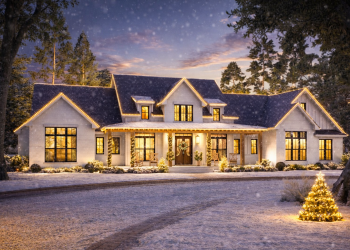 Grand Modern Farmhouse with 5 Beds, 3-Car Garage & Outdoor Kitchen – A Big, Beautiful Home Built for Family and Entertaining